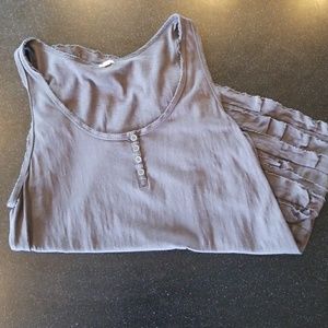 Dark Gray J.Crew Super Cute Tank